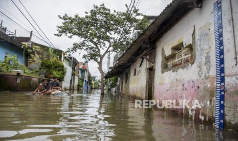 Banjir ilustrasi.