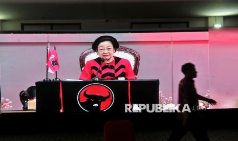 Ketum PDIP Megawati Soekarnoputri.