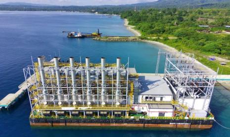 Pembangkit Listrik Terapung 60 Megawatt Siap Beroperasi  Awal Maret 2024 