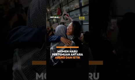 Momen Haru Pertemuan Antara Abeng dan Istri