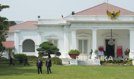 Suasana Istana Merdeka.