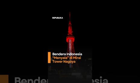 Pesona Merah Putih Pancarkan Keindahan di Nagoya