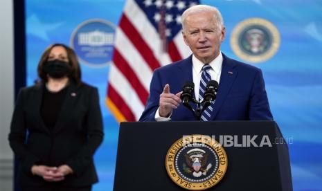 Joe Biden Calonkan Muslim Sebagai Hakim Federal AS. Presiden AS Joe Biden.