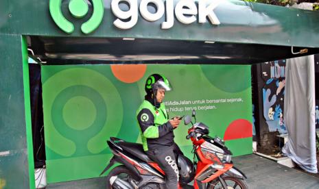 Ojol Dilarang Angkut Penumpang, Ini Respons Go-Jek. (FOTO: Arif Firmansyah)