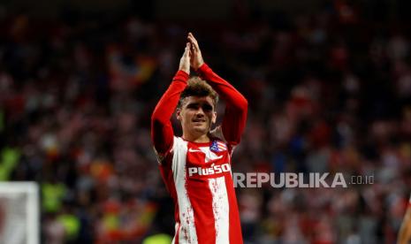  Antoine Griezmann dari Atletico Madrid.