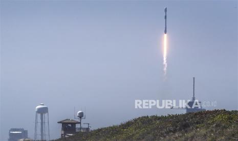  Roket Falcon 9 lepas landas Cape Canaveral di Florida Amerika Serikat (AS) pada Ahad (9/7/2023) pukul 11.58 malam EDT (pukul 03.58 GMT pada Senin (10/7/2023)./ilustrasi