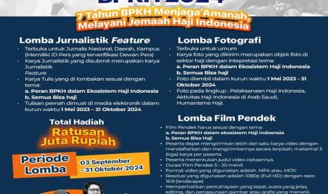 Anugerah Jurnalistik BPKH 2024, Rayakan Milad ke-7 dengan Kreativitas