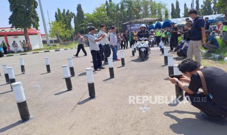 Satuan Lalu Lintas (Satlantas) Polres Indramayu menggelar kegiatan 