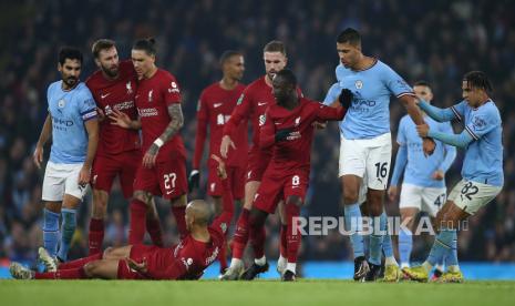 Laga Manchester City vs Liverpool.