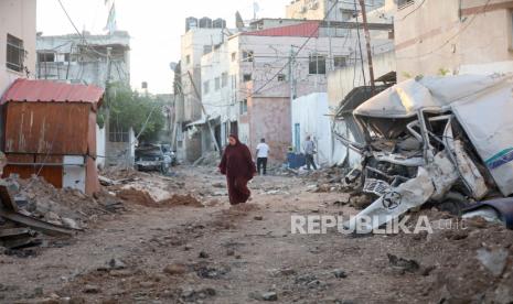 Situasi Kota Jenin tempat Israel membantai warga di sana.