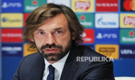 Pelatih Juventus Andrea Pirlo.