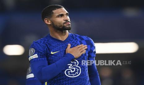 Pemain Chelsea  Ruben Loftus-Cheek.