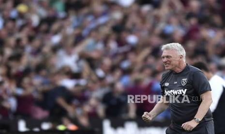 Pelatih West Ham United, David Moyes.