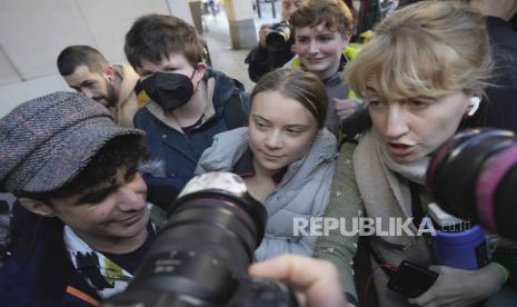 Greta Thunberg terus menunjukkan keberpihakan dan solidaritasnya terhadap Palestina.