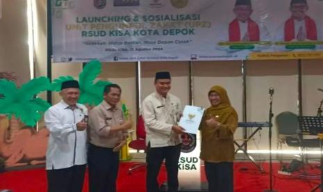 BAZNAS Serahkan NPWZ ke RSUD KiSA Depok, Dekatkan Pelayanan Zakat dengan Masyarakat 