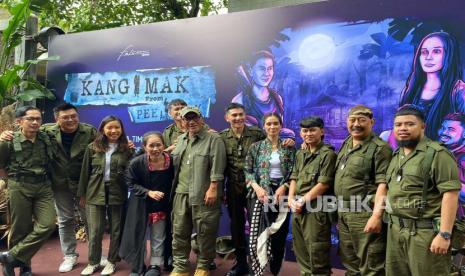 Konferensi pers film Kang Mak (from Pee Mak)  yang segera tayang di bioskop. 