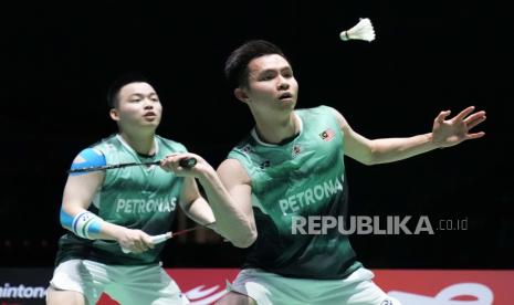 Ganda putra bulu tangkis Malaysia Aaron Chia/Soh Wooi Yik (ilustrasi). Aaron/Soh meraih perunggu Olimpiade Paris,