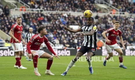 Newcastle saat menghadapi Nottingham Forest beberapa hari lalu. 