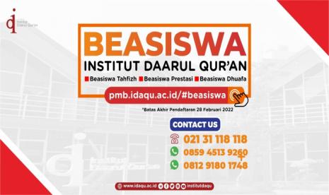 Beasiswa Institut Daarul Qur’an 2022