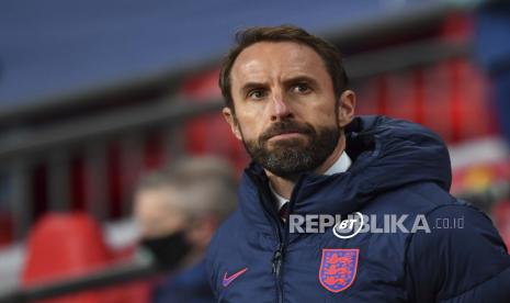 Pelatih timnas Inggris Gareth Southgate.