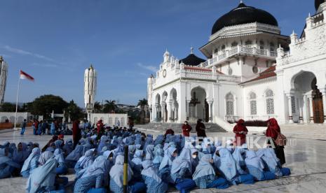 Ilustrasi santri Aceh. Para santri Aceh akan terlibat dakwah ke masyarakat langsung selama Ramadhan 