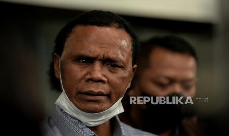 Ketua Umum Gerakan Rakyat Indonesia Bersatu (GRIB) Jaya, Rosario de Marshall alias Hercules.