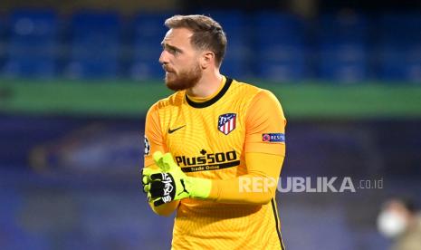 Penjaga gawang Atletico Madrid Jan Oblak.