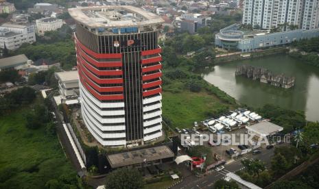 Suasana Gedung KPK.  Tim KPK turut menangkap pejabat Pemerintah Provinsi Sulawesi Selatan (Pemprov Sulsel) dan pihak swasta, selain Gubernur Sulsel Nurdin Abdullah. 