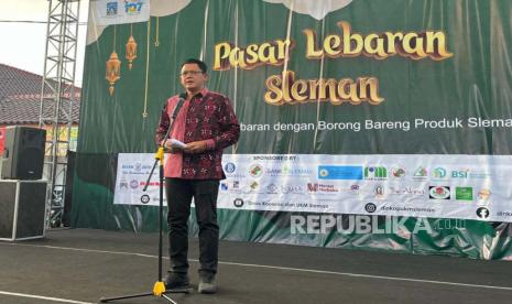 Wakil Bupati Sleman, Danang Maharsa, resmi menutup Pasar Lebaran Sleman Tahun 2023. Pemkab Sleman Gelar Open House di Rumah Dinas Siang Ini