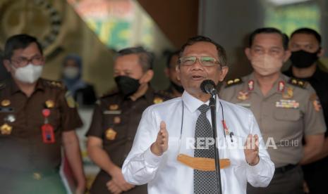 Menteri Koordinator bidang Politik, Hukum dan Keamanan Mahfud MD