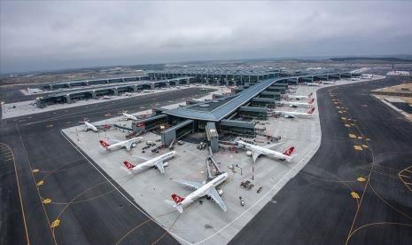 Bandara Istanbul, Turki.