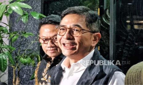 Ketua Tim Pemenangan Nasional (TPN) Ganjar-Mahfud, Arsjad Rasjid di Kantor TPN Ganjar-Mahfud, Jakarta, Rabu (20/12/2023). 