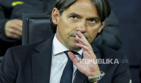 Pelatih Inter Milan, Simone Inzaghi.