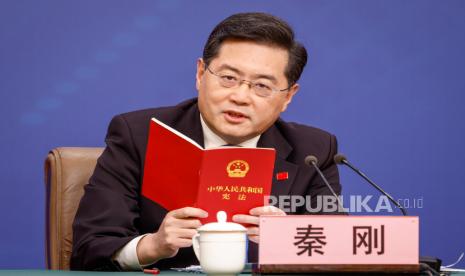 Menteri Luar Negeri China Qin Gang mendesak AS berhenti mencampuri urusan dalam negeri Cina.