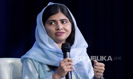 Malala Yousafzai berbicara di Clinton Global Initiative, Selasa, 20 September 2022, di New York. Malala Yousafzai Kecam Hollywood karena Minimnya Representasi Muslim di Film