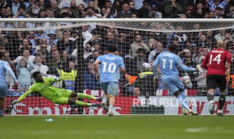 Kiper Manchester United Andre Onana.