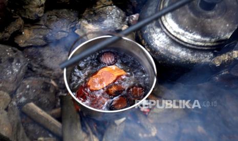 Rebusan bahan obat herbal (ilustrasi).