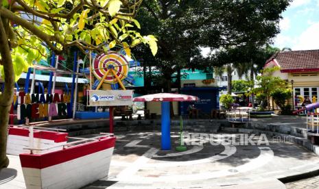 Objek wisata edukasi Taman Pintar di Yogyakarta.