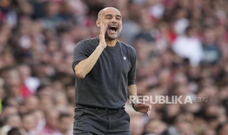 Pelatih Manchester City, Pep Guardiola, yang pada 2019 lalu sempat dirumorkan akan melatih Juventus.