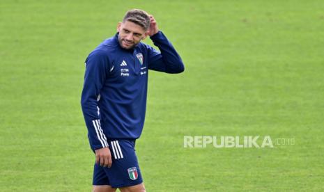 Pemain timnas Italia Domenico Berardi 