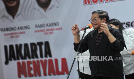 Calon gubernur DKI Jakarta Pramono Anung Wibowo.