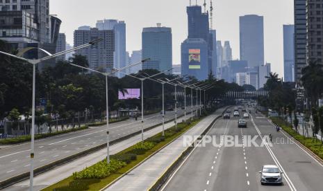 Direktorat Lalu Lintas Polda Metro Jaya berencana akan memasang kamera pengawas batas kecepatan maksimal kendaraan roda empat di jalan arteri. (ilustrasi).