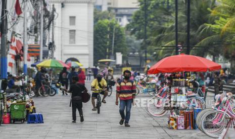 Wisata Kota Tua Jakarta hingga kini belum dibuka untuk umum.