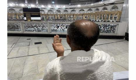 Jamaah di Masjidil Haram.