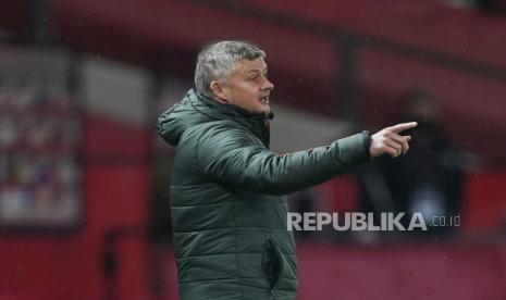 Pelatih Manchester United Ole Gunnar Solskjaer.