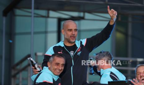 Pelatih Manchester City Pep Guardiola