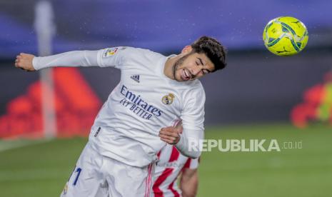 Gelandang serang Real Madrid Marco Asensio.