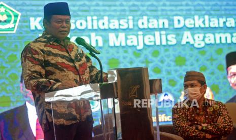 Ketua PBNU, KH Marsudi Syuhud, menyatakan izin pertemuan besar dikembalikan ke pemerintah  