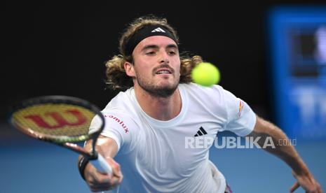 Petenis putra asal Yunani, Stefanos Tsitsipas.