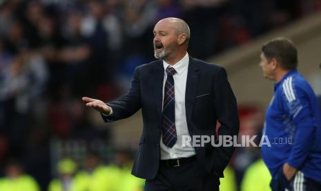 Pelatih kepala Skotlandia Steve Clarke 